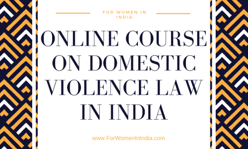 Online Course On Domestic Violence Law In India